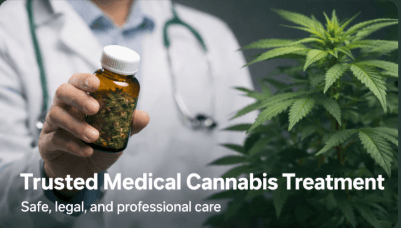 Trusted medical cannabis treatment — safe, legal, and professional care